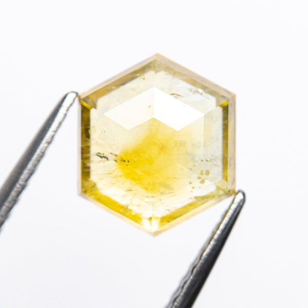 2.56ct 8.90x7.68x3.35mm Hexagon Rosecut Sapphire 21603-29