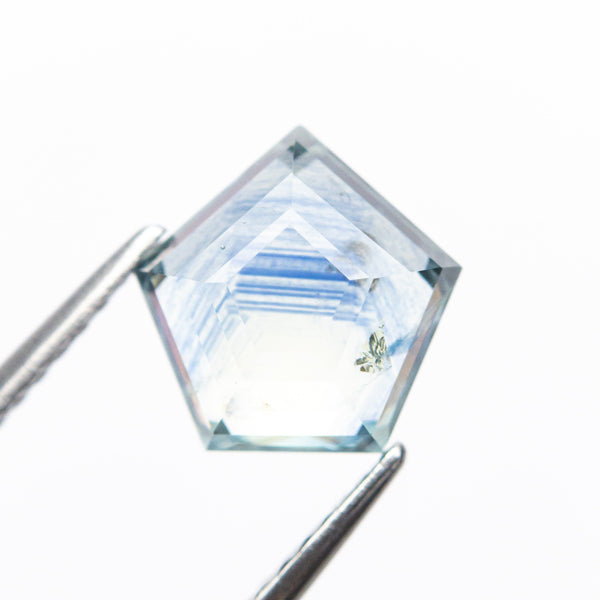 2.33ct 8.71x8.77x3.33mm Pentagon Rosecut Sapphire 21603-32