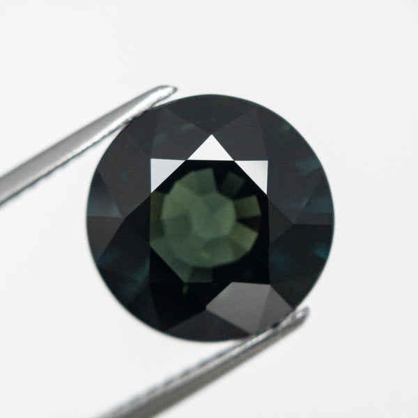 4.85ct 10.48x10.45x5.65 Round Brilliant Sapphire 21607-01