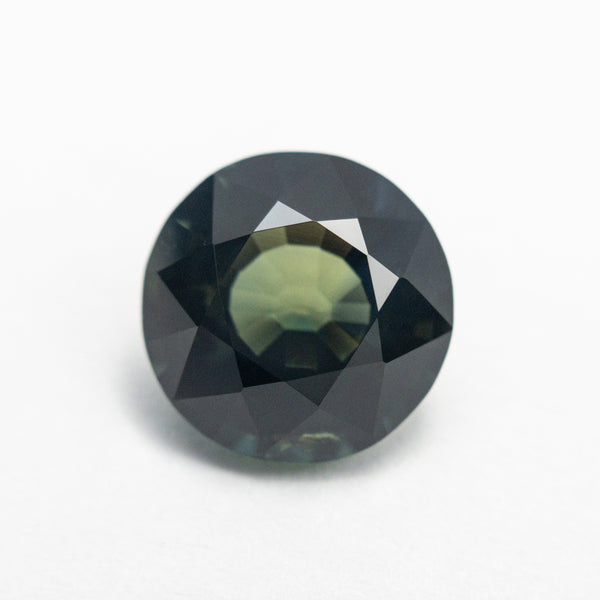4.68ct 9.95x9.89x5.95mm Round Brilliant Sapphire 21607-04