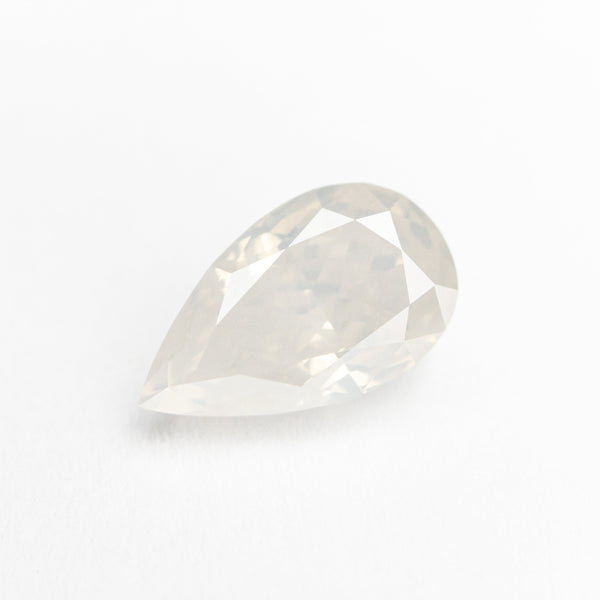 1.61ct 9.60x5.68x4.11mm Fancy White Pear Brilliant 21609-01