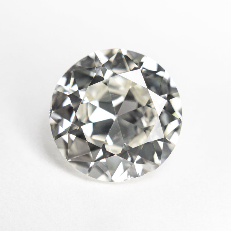 3.65ct 10.59x10.46x5.36mm GIA VS1 K Antique Old European Cut 21678-01