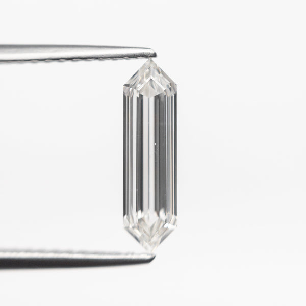1.01ct 11.99x3.30x2.47mm SI1 H Hexagon Step Cut 21948-01