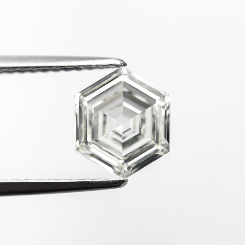 1.50ct 8.19x6.97x3.12mm GIA VS2 J Hexagon Step Cut 21961-01