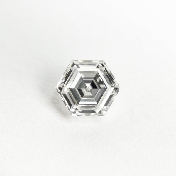 1.02ct 6.74x5.84x3.45mm GIA VVS2 H Hexagon Step Cut 21967-01