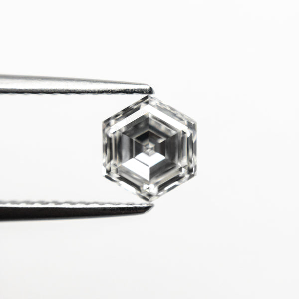 1.02ct 6.74x5.84x3.45mm GIA VVS2 H Hexagon Step Cut 21967-01
