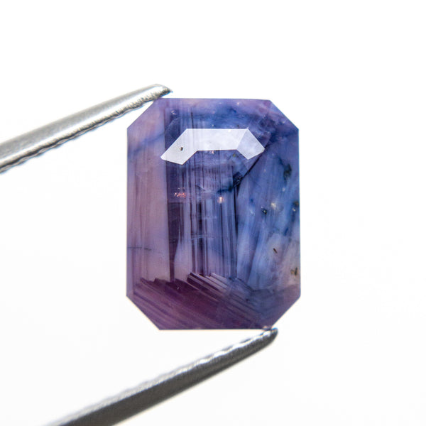 3.80ct 9.77x7.34x5.23mm Cut Corner Rectangle Step Cut Sapphire 22058-01