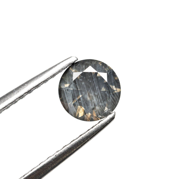0.82ct 5.69x5.67x3.60mm Round Brilliant Sapphire 22099-02