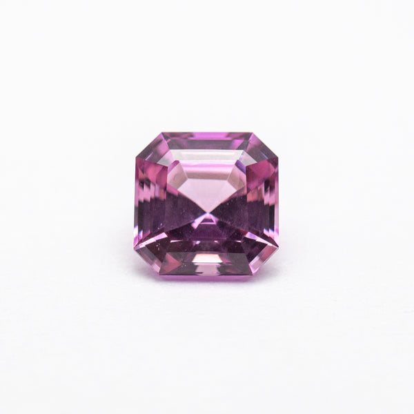 0.97ct 5.47x5.44x3.62mm Cut Corner Square Step Cut Sapphire 22210-01