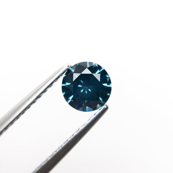 0.71ct 5.45x5.44x3.41mm Round Brilliant Sapphire 22253-01