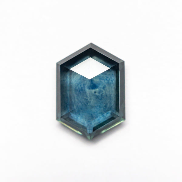 2.75ct 10.38x7.35x3.28mm Hexagon Rosecut Sapphire 22266-35