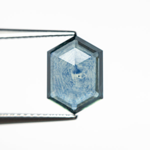 2.75ct 10.38x7.35x3.28mm Hexagon Rosecut Sapphire 22266-35