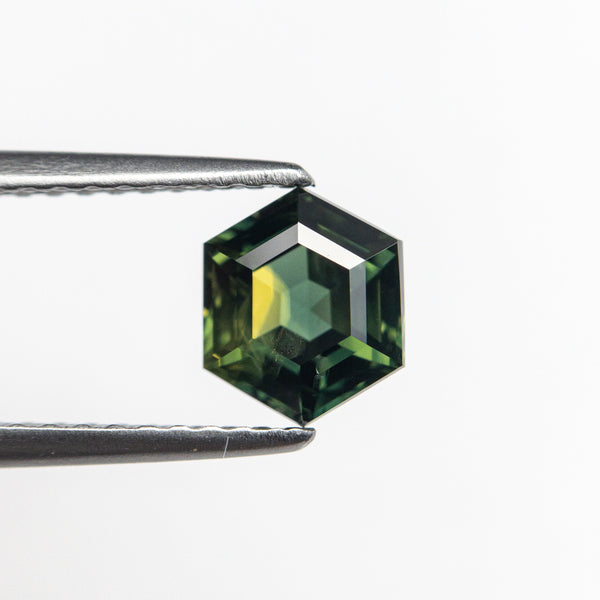 1.13ct 6.39x5.71x3.84mm Hexagon Step Cut Sapphire 22272-12