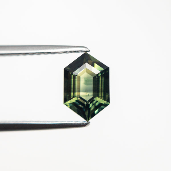 1.11ct 7.82x5.22x3.23 Hexagon Step Cut Sapphire 22272-28