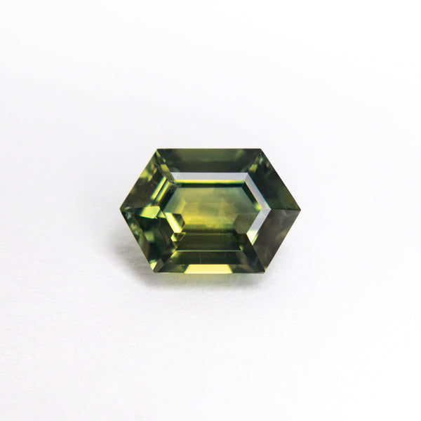 1.21ct 7.62x5.34x3.34mm Hexagon Step Cut Sapphire 22272-35