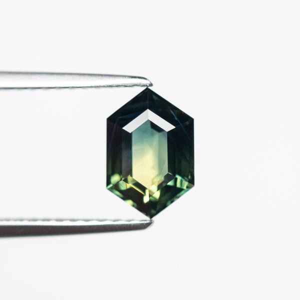 1.48ct 8.29x5.55x3.66mm Hexagon Step Cut Sapphire 22302-04