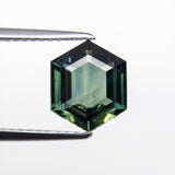 1.79ct 8.68x7.14x3.46mm Hexagon Step Cut Sapphire 22312-07