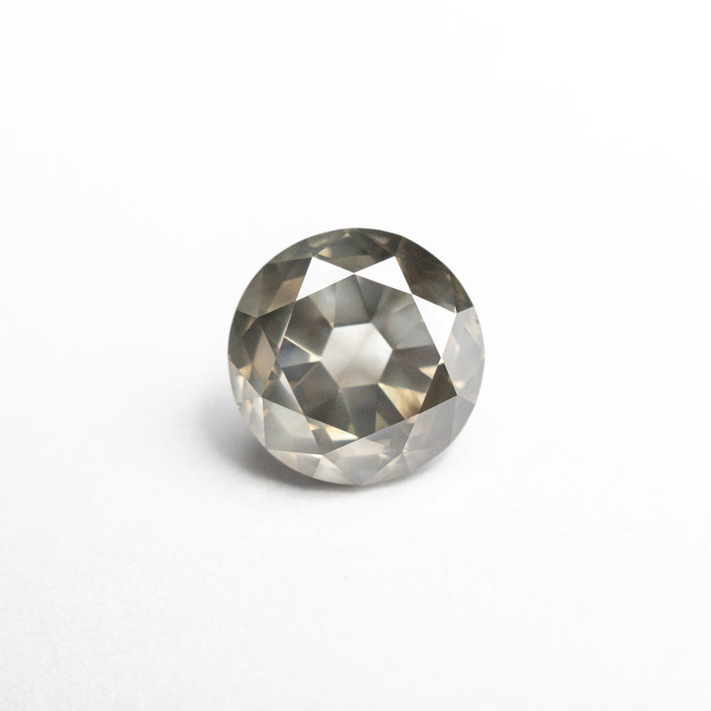 1.62ct 6.98x6.90x4.36mm VS2 Grey/Champagne Modern Antique Old European Cut 22368-01