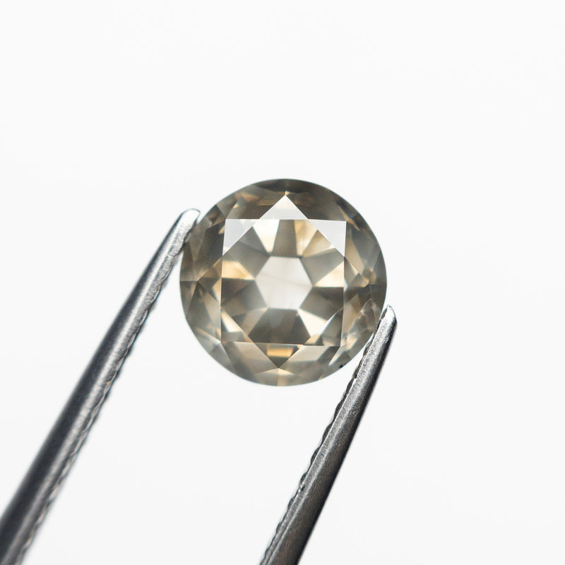 1.62ct 6.98x6.90x4.36mm VS2 Grey/Champagne Modern Antique Old European Cut 22368-01