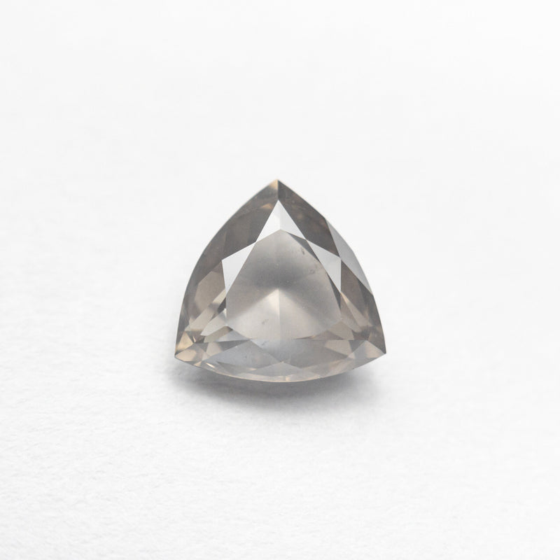 1.09ct 6.91x6.78x3.22mm Fancy Grey Trillion Double Cut 22390-20