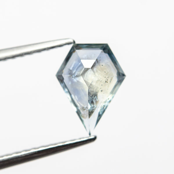 1.30ct 8.77x6.65x3.18mm Shield Rosecut Sapphire 22434-12