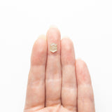 2.02ct 8.66x6.36x3.03mm Hexagon Portrait Cut Sapphire 22434-130