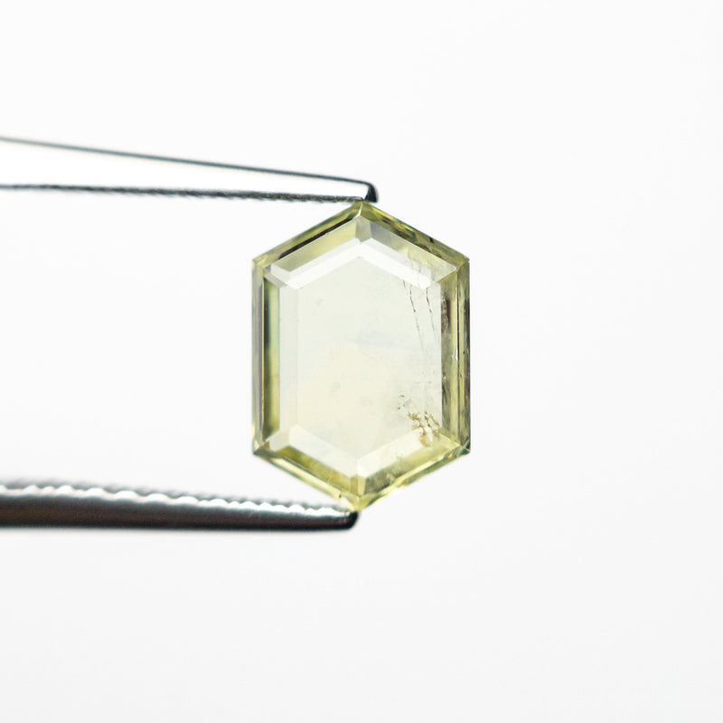 1.47ct 8.55x6.07x2.35mm Hexagon Portrait Cut Sapphire 22434-133