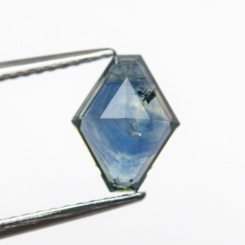 1.61ct 9.10x7.17x3.12mm Hexagon Rosecut Sapphire 22434-29