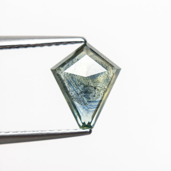 1.63ct 9.54x7.80x2.85mm Kite Rosecut Sapphire 22434-36