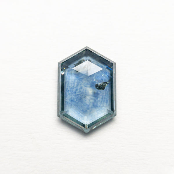 1.11ct 8.26x5.53x1.98mm Hexagon Rosecut Sapphire 22434-45