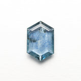 1.11ct 8.26x5.53x1.98mm Hexagon Rosecut Sapphire 22434-45