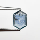 1.11ct 8.26x5.53x1.98mm Hexagon Rosecut Sapphire 22434-45