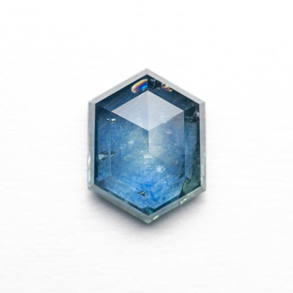 2.07ct 8.89x6.70x3.24mm Hexagon Rosecut Sapphire 22434-53