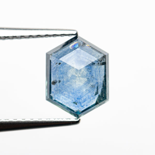 2.07ct 8.89x6.70x3.24mm Hexagon Rosecut Sapphire 22434-53