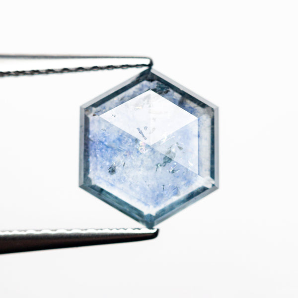 2.47ct 9.34x8.07x3.03mm Hexagon Rosecut Sapphire 22434-65