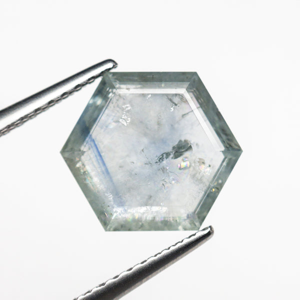 3.12ct 10.19x8.82x3.44mm Hexagon Double Cut Sapphire 22434-72