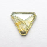 1.99ct 8.35x9.64x2.72mm Hexagon Rosecut Sapphire 22434-77