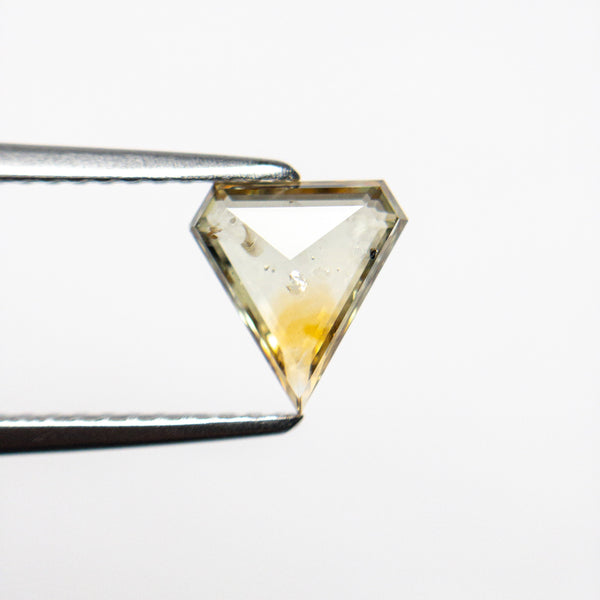 0.96ct 7.43x6.98x2.27mm Shield Double Cut Sapphire 22434-94