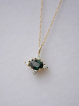 Baroque Sapphire Pendant