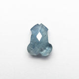 1.18ct 6.91x5.33x3.08mm Penis Rosecut Sapphire 22628-05