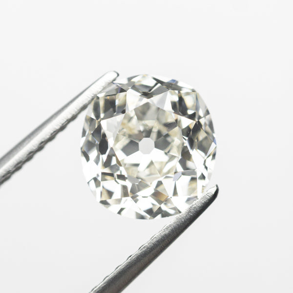 2.09ct 8.05x7.50x4.77mm GIA SI1 J Antique Old Mine Cut Brilliant 22718-01