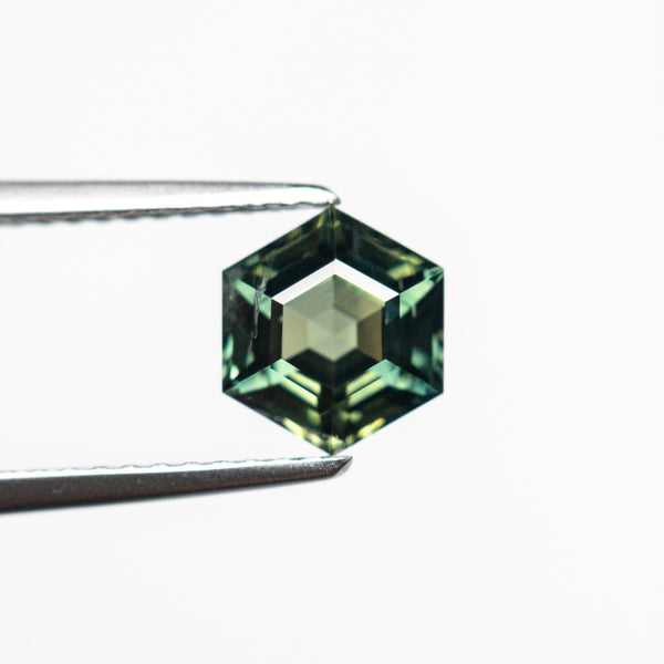 1.64ct 7.28x6.28x4.60mm Hexagon Step Cut Sapphire 22761-04