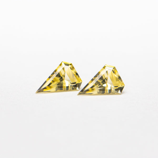 0.34cttw 5.05x3.48x1.79mm 5.01x3.47x1.83mm Shield  Step Cut Sapphire Matching Pair 22800-01