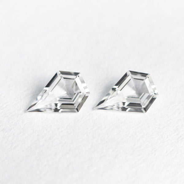 0.30cttw 2pc 4.99x3.49x1.51mm 4.99x3.46x1.52mm Shield Step Cut Sapphire Matching Pair 22803-01