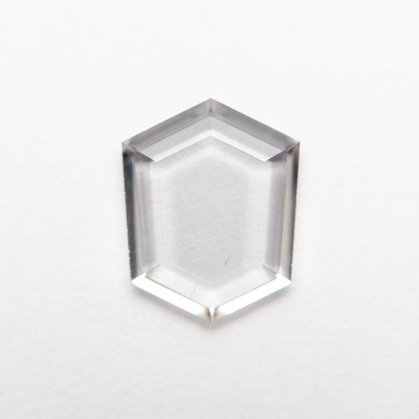 1.01ct 8.86x7.07x1.38mm Hexagon Portrait Cut Sapphire 22905-01