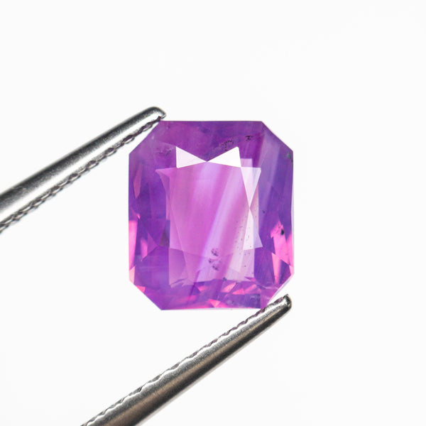 1.58ct 7.33x6.36x3.18mm Cut Corner Rectangle Brilliant Sapphire 22951-01