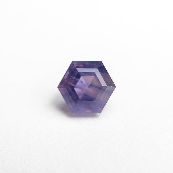 1.28ct 6.29x5.37x4.49mm Hexagon Step Cut Sapphire 23030-01