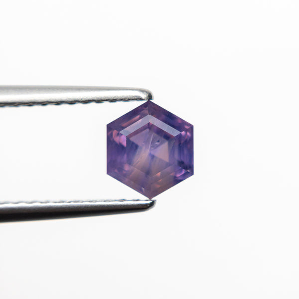 1.28ct 6.29x5.37x4.49mm Hexagon Step Cut Sapphire 23030-01