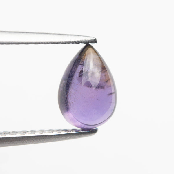 1.48ct 8.04x5.63x3.41mm Pear Cabocon Sapphire 23062-01