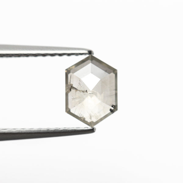 0.84ct 7.53x5.44x2.30mm Hexagon Rosecut 23176-10